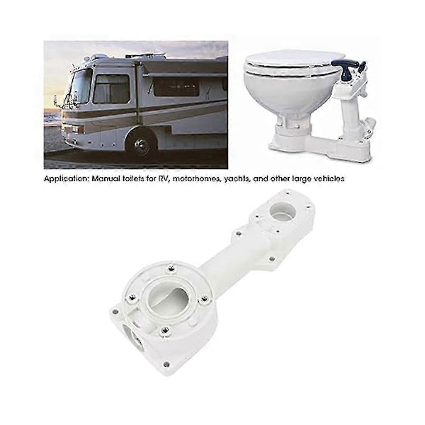RV Toilet Tilbehør Toilet Roterende Stang Manuel Toilet Bundprop Marine Yacht RV Toilet Tilbehør