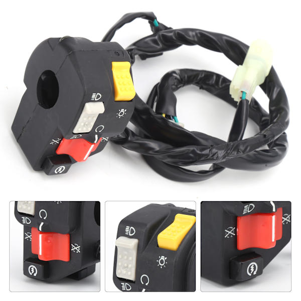 Styrestrømbryter Kill Start Stopp Frontlys Erstatning for Honda TRX400EX 1999-2004