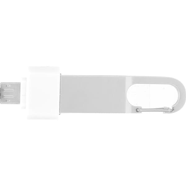 GB USB 2.0-stick med OTG-adapter – reklamegave og nøglering