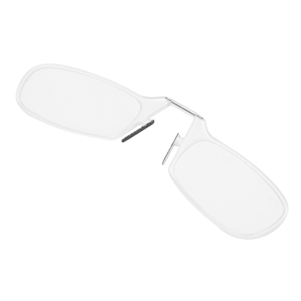 Kannettavat Pince Nez -lukulasit Vanhuksille Tyylikkäät Nenäkiinnitys Presbyopic-lasit (+150 läpinäkyvää väriä)