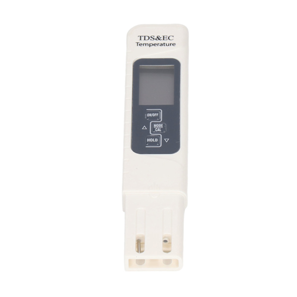 EC TDS-mätare 3 i 1 3-nyckel 0-9999 ppm vattenkvalitetstestpenna EC TDS-mätare för dricksvattenakvarier pool