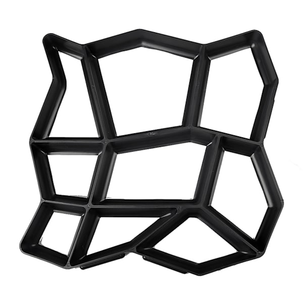 Kunstneriske gulvforme i plast til belægning, gårdhave, have, trin til veje, betonform