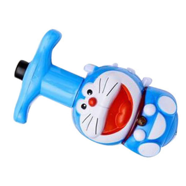 Gyroskop Leksak med LED Blinkande Ljus Musik Söta Seriefigur Roterande Topp Gyroskop Launcher Leksak Typ 1