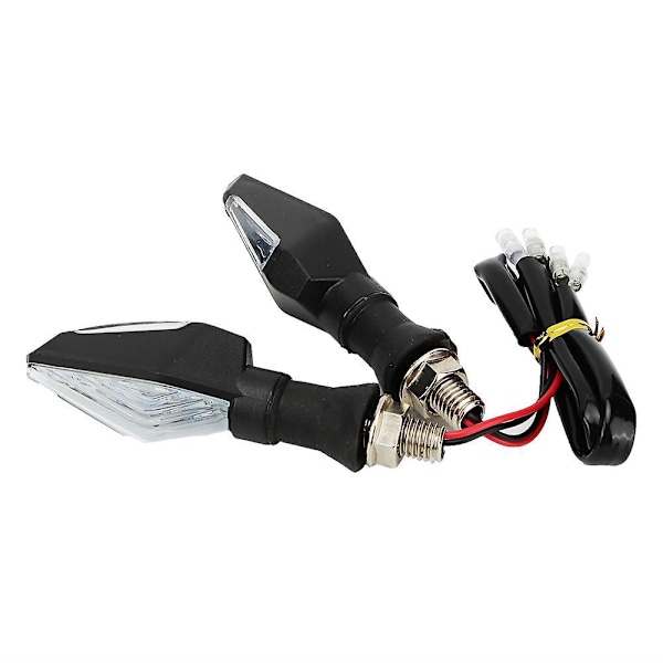2 STK 12 LED Tokomponent Blinklys for Motorsykler Scootere ATV Tilbehør (MK-024)