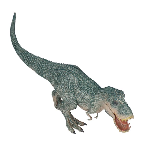 Dinosaurlegetøj Realistisk Stor Solid T Rex Dinosaurfigurer Model Legetøj til Børn Småbørn Grøn