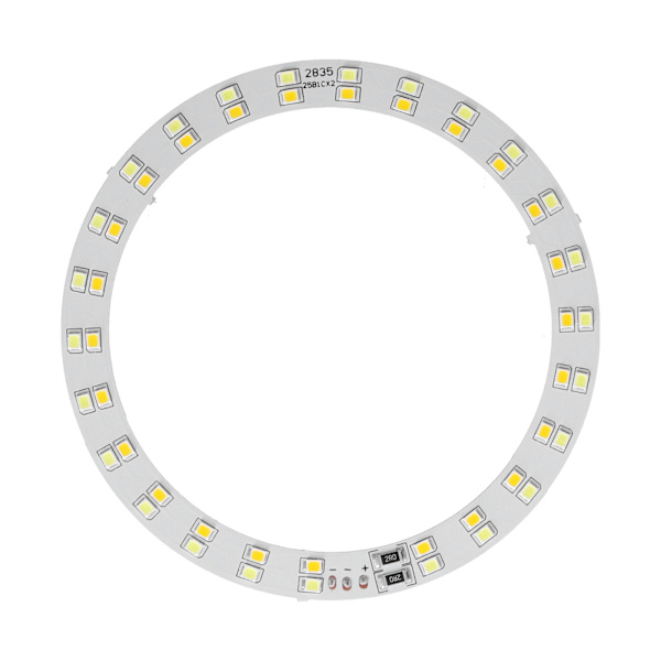 3V-5V ringljustavla 10W LED-ringljusplatta med kall och varm 2-färgsbelysning USB -driven för daglig belysning