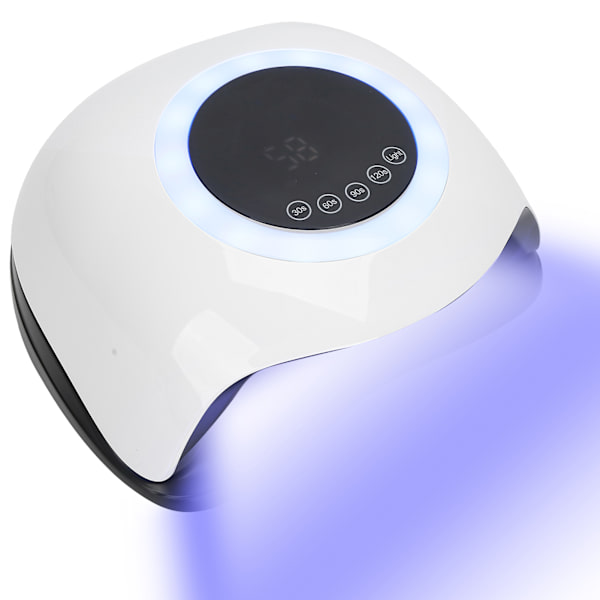 168W Profesjonell LED UV Neglelampe Gel Polish Negleherdende Maskin (100-240V) EU-plugg