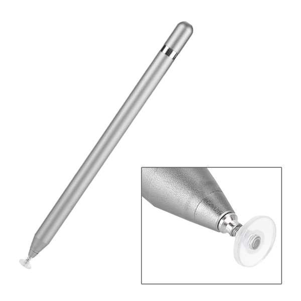 Kapacitiv skærm Touch Pen Stylus til Android/iOS/Windows/ipadpenil mobiltelefon tablet (grå)