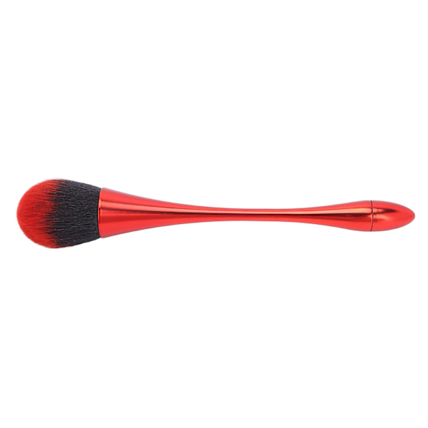 Pehmeä hiuspuuteri poskipuna meikkisivellin muodikas ergonominen kannettava koti salon kynsipölysivellin