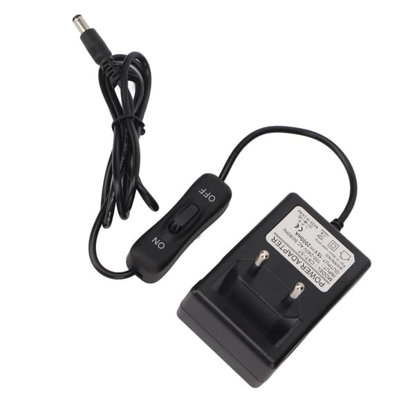 Skumkutter strømadapter 15V 2000mA Sterk plast metalltråd kontroll varmetråd kutteradapter 100‑240V EU-plugg Maksimalt 30W