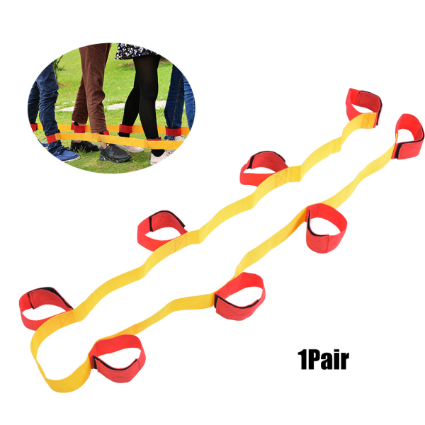 1 par utomhussportutrustning Flerspelarben med fast bälte Teamwork Game Interactive Toys8 personers bälte