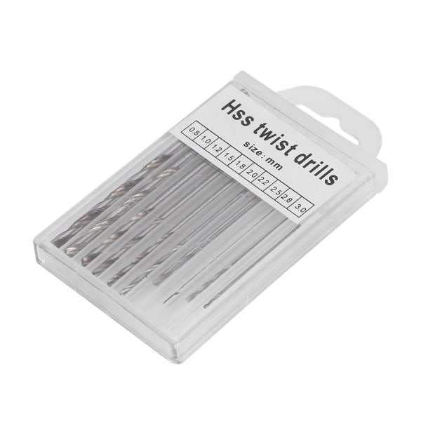Professionell Twisted Drill Bit Hand Drill Bit Watch Reparation Process Tool Accessory Set