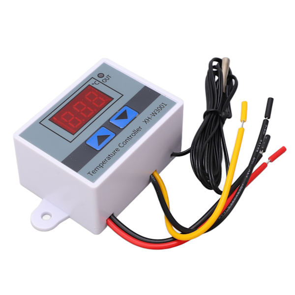 Temperaturregulator -50℃ til 110℃ Temperaturregulator Kontrollbryter Digital Display Termostat 100-220V 1500W