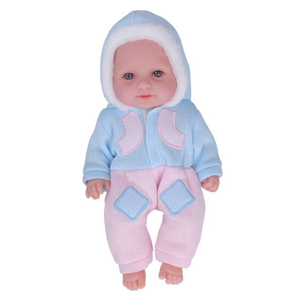 11 tums mjuka och bedårande rörliga leder Reborn babydockor med kläder #1