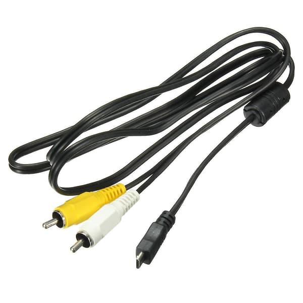 Micro USB hane till 2 RCA AV-adapterkabel Ljudvideokabel