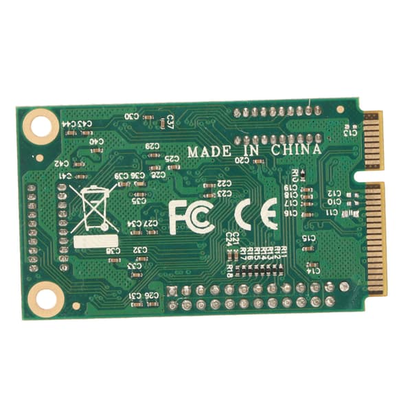 PCIe parallellport expansionskort MiniPCIE CH384L 1P DB 25 industriellt LTP1 PCIe Riser-kort för Win för Linux