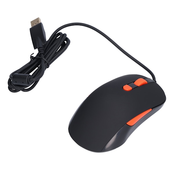 Gaming mus USB bærbar optisk 4 DPI justerbar ergonomisk computermus til pc bærbar