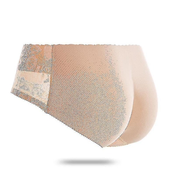 Padded Push Up Panties for Women - Enhance Your Curves with Butt Lifter and Shaper (JB51-3) S Low-waist 188beige-A