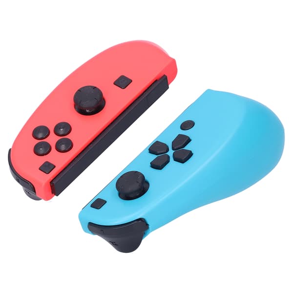 1 par venstre blå højre rød Joypad lille controller gamepad til Switch Plug and Play Blå Rød