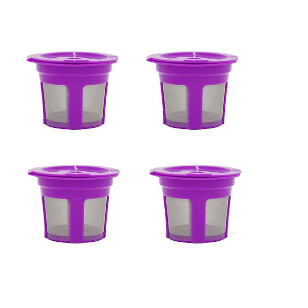 Blendin Återanvändbara Kaffe Filter Pods 4-pack Kompatibel med De Flesta Kaffebryggare