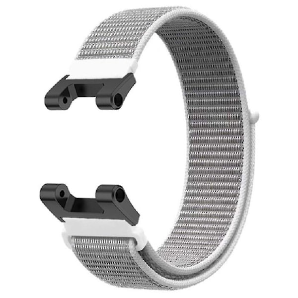 Justerbar nylonklockarmband för Huami Amazfit T-rex / T-rex Pro / Ares - Svart Grå