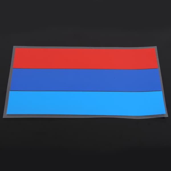 3 stk 25X5cm Grillklistremerke for E30 E36 E39 E46 E60 E65 Z3 Z4 E90 E91 E92 Biltilbehør