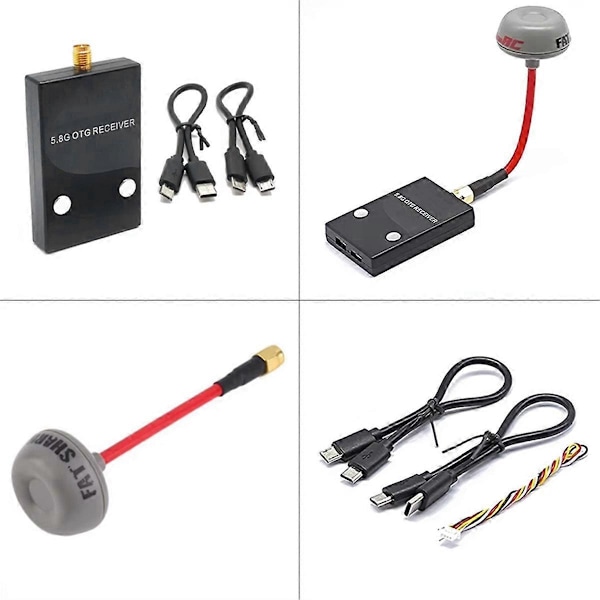 5.8G 56CH Mini FPV Mottagare UVC Video Downlink OTG