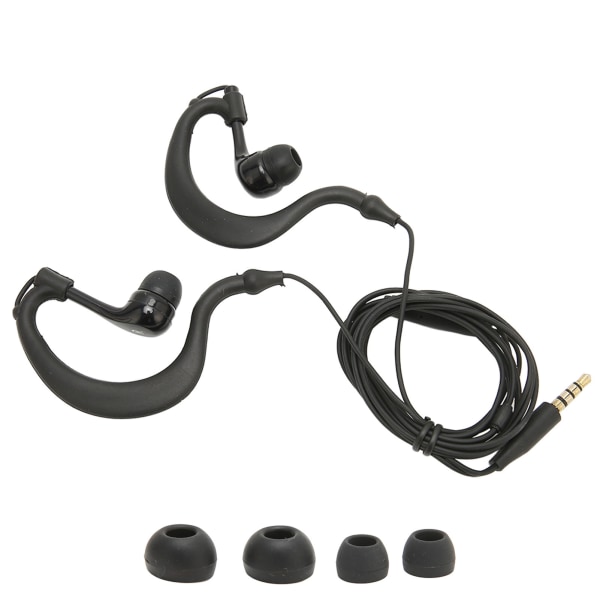 Over Ear langalliset nappikuulokkeet vedenpitävät melua vaimentavat Plug and Play Mukavat langalliset urheilunappikuulokkeet mikrofonilla ja cover