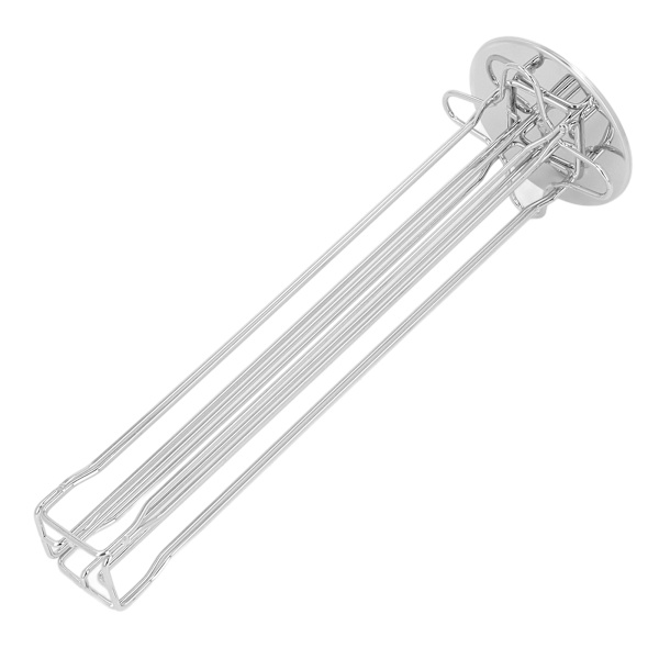 40 Kapsel Kaffehållare 360 Grader Roterande Karusell Förvaring Organizer Dispenser för Nespresso Kapsel Silver