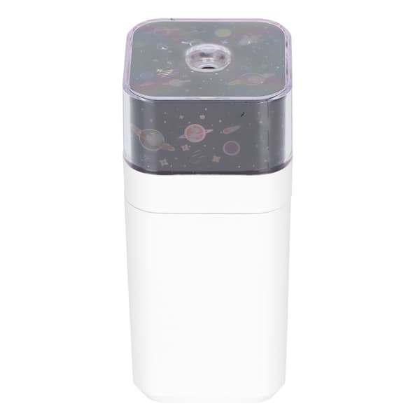 Starlight luftfukter ultralyd LED nattlys stillegående 300 ml dobbel modus mini luftfukter med stjernelysprojeksjon hvit