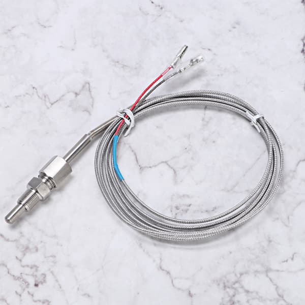 1/8in NPT Bil Eksos Temperatur Sensor Termometer Sender Transduser Tilbehør