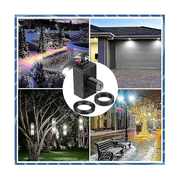 6 Pakker Skumring til Daggry Sensor til Udendørs Belysning 120-277v Fotoelektrisk Kontakt Fotocelle Lys Sens Zekai