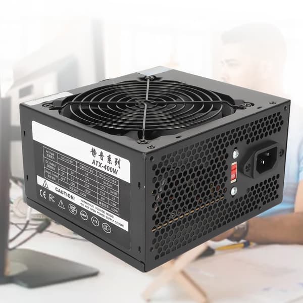 400W strømforsyning vurdert 250W temperaturkontroll sikkerhetsbeskyttelse stasjonær systemstrøm for datamaskin US-plugg 110/230V
