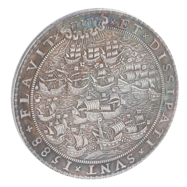1588 Nederland Messingbelagt Sølv Vintage Samling Mynt Minnemynt