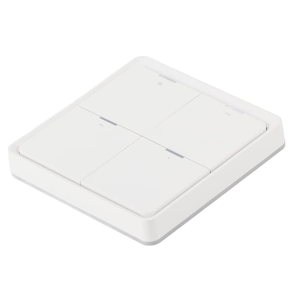 Trådløs Scene Switch Intelligent 4-vejs Panel Vægafbryder Mobiltelefon APP Kontrol til ZigBee