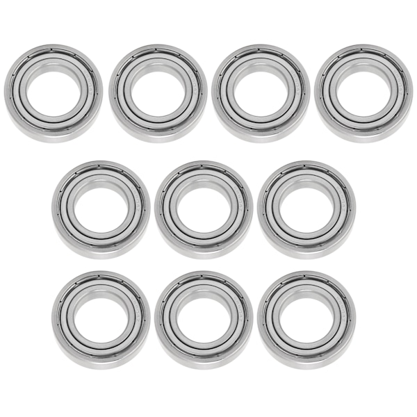 10 stk. kuglelejer i rustfrit stål S6904Z 20x37x9mm til skateboards og rulleskøjter