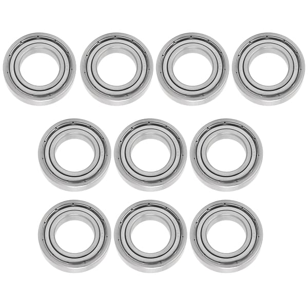 10 stk. kuglelejer rustfrit stål S6904Z 20x37x9mm til skateboards rulleskøjter