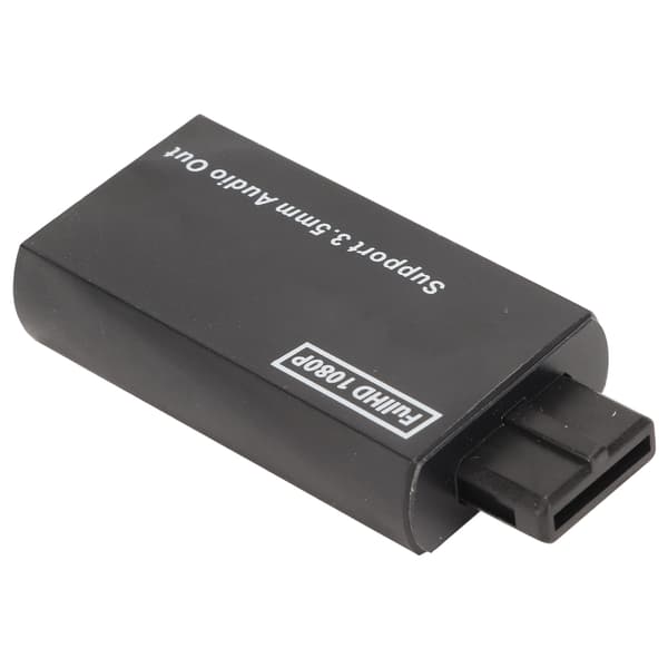 for N64 til HD Multimedia Interface-adapter Profesjonell Full HD 1080P Plug and Play Spillkonsoll Videoomformer