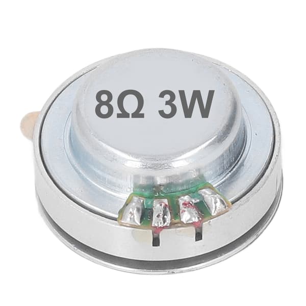 Resonanshøjttaler 26 mm Fuld Frekvens Stærk Bas Vibrationshøjttaler til MP3 MP4 CD 8Ω
