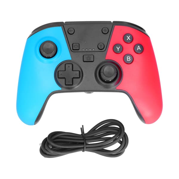 Trådlös handkontroll fjärrspelplatta med Turbo och dubbel chockfunktion för Switch/PC