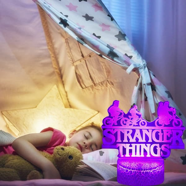 Gaming Room Lys TV Drama 3D Lampe Bursdagsgaver Gave til Barn Jenter Gutter