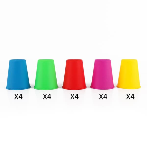 Quick Cups Spel för Barn Klassiskt Snabbstaplingsspel för Barn Flygande Staplingskopp Förälder Barn Interaktivt Spel