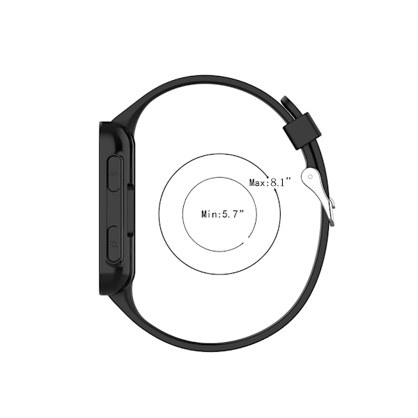 Silikoninen urheilukellon watch Garmin Forerunner35 Forerunner30 ForeAthlete 35J Forerunner35J:lle