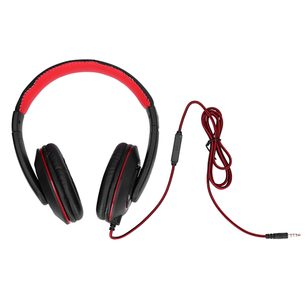 Peliheadset langallinen ohjauspelikuulokkeet mikrofonilla matkapuhelimiin PC-kannettaviin