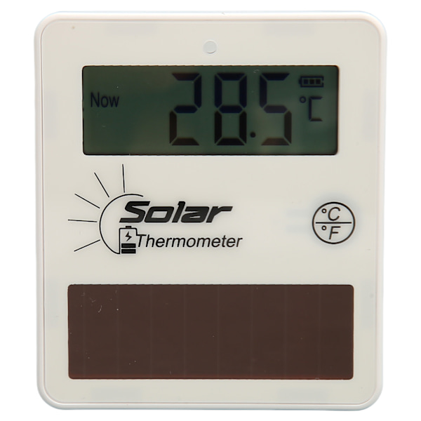 Ljuskänslig temperatur- och fuktighetsmätare Hög noggrannhet Lång batteritid för hemlager växthus