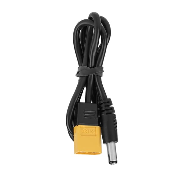 XT60 hann kulekontakt til hann DC 5.5 x 2.5mm DC5525 strømkabel