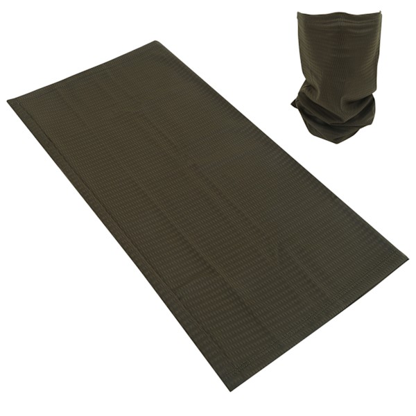Udendørs multifunktionelt tørklæde åndbart UV-beskyttelse ansigtsmaske polyester pandebånd (ArmyGreen )