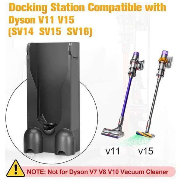 Vægbeslag til Dyson V11 / V15 støvsuger tilbehør ladestation batteriholder reservedele nr.