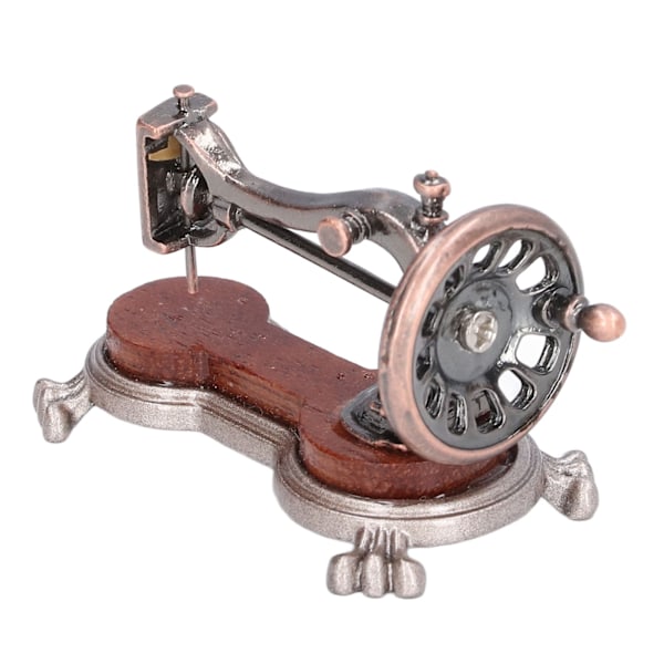 1:12 mittakaavan nukkekodin miniatyyriompelukone Simulaatio Nukkekoti Koristeet Tarvikkeet