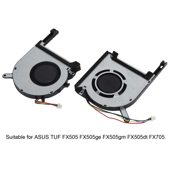 ASUS TUF FX505ge FX505gm FX505dt FX705 Bærbar Kjølevifter (2stk)